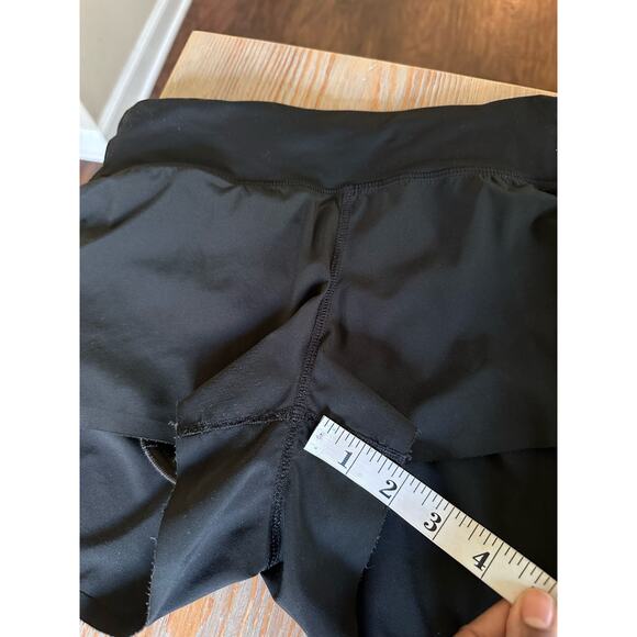 Lululemon Low Rise Run Speed Short Block-It Pocket Black Women's Size 10 - Picture 7 of 8